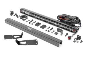 LED Light Kit Bumper Mount 20 Inch Spectrum Single Row Ram 2500 (03-18)/3500 (03-18) Rough Country