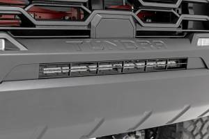 Rough Country - LED Light Kit Bumper Mount 20 Inch Black Slim Line Toyota Tundra (22-26) Rough Country - Image 3