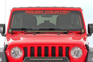Rough Country - LED Hood Kit 30 Inch Spectrum Series Jeep Gladiator JT/Wrangler JL (18-26) Rough Country - Image 2