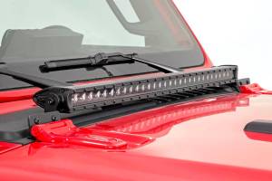 Rough Country - LED Hood Kit 30 Inch Spectrum Series Jeep Gladiator JT/Wrangler JL (18-26) Rough Country - Image 4
