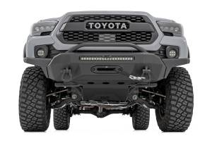 Rough Country - LED Fog Light Kit 3.5 Inch Round Black Series Amber DRL Toyota Tacoma (16-23) Rough Country - Image 5