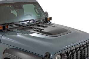 Rough Country - Hood Scoop PRV Snazzberry Jeep Gladiator JT/Wrangler JL 4WD (2018-2026) Rough Country - Image 1