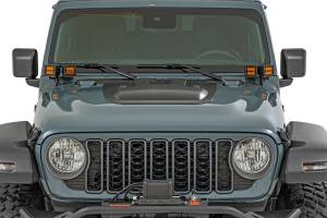 Rough Country - Hood Scoop PGG Sarge Green Jeep Gladiator JT/Wrangler JL 4WD (2018-2026) Rough Country - Image 3