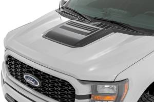 Hood Scoop JS Iconic Siver Ford F-150 2WD/4WD (2021-2025) Rough Country
