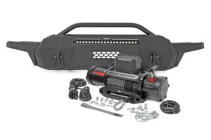 Front Bumper Hybrid 20 Inch Black White DRL LED Toyota Tacoma 2WD/4WD (16-23) Rough Country