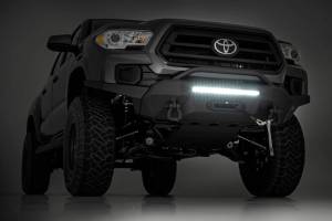 Rough Country - Front Bumper High Clearance Hybrid 20 Inch Black LED Toyota Tacoma (16-23) Rough Country - Image 5