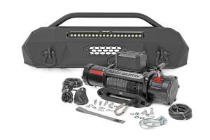 Rough Country - Front Bumper Hybrid 20 Inch Black LED 12000S Toyota Tacoma 2WD/4WD (16-23) Rough Country - Image 1