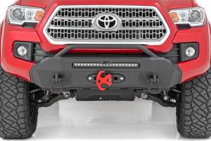 Rough Country - Front Bumper Hybrid 20 Inch Black LED 12000S Toyota Tacoma 2WD/4WD (16-23) Rough Country - Image 2