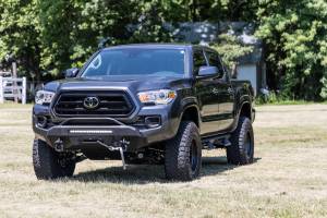 Rough Country - Front Bumper Hybrid 20 Inch Black LED 12000S Toyota Tacoma 2WD/4WD (16-23) Rough Country - Image 4