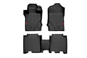 Floor Mats Front & Rear Ford Bronco 4WD (2021-2025) Rough Country