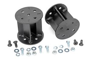 Rough Country - Air Spring Kit w/compressor 7.5 Inch Lift Kit Silverado/Sierra 2500HD/3500HD (11-19) Rough Country - Image 2