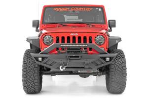 Rough Country - High Clearance LED Flat Fender Flare Kit UV Treated Jeep Wrangler JK (07-18) Rough Country - Image 2