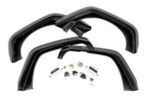 Rough Country - High Clearance LED Flat Fender Flare Kit UV Treated Jeep Wrangler JK (07-18) Rough Country - Image 5