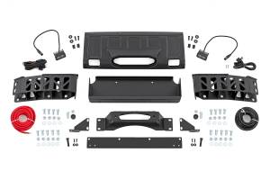 Rough Country - Hidden Winch Mount White SAE Fog Toyota Land Cruiser 4WD (2024-2026) Rough Country - Image 1