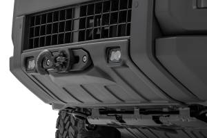 Rough Country - Hidden Winch Mount White SAE Fog Toyota Land Cruiser 4WD (2024-2026) Rough Country - Image 2