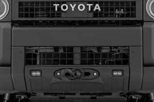 Rough Country - Hidden Winch Mount White SAE Fog Toyota Land Cruiser 4WD (2024-2026) Rough Country - Image 5