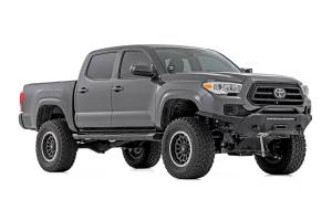 Rough Country - HD2 Aluminum Running Boards Double Cab Toyota Tacoma 2WD/4WD (2005-2023) Rough Country - Image 4
