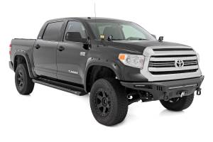 Rough Country - HD2 Aluminum Running Boards Crewmax Cab Toyota Tundra 2WD/4WD (2007-2021) Rough Country - Image 2