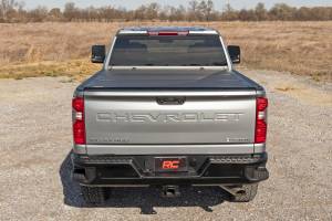 Rough Country - Hard Tri-Fold Flip Up Bed Cover 6 Foot 9 Inch Bed Chevy/GMC Silverado/Sierra 2500HD/3500HD (20-26) Rough Country - Image 6
