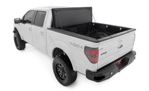 Rough Country - Hard Tri-Fold Flip Up Bed Cover 6 Foot 7 Inch Bed Ford F-150 2WD/4WD (2004-2014) Rough Country - Image 6