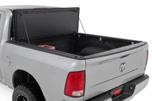 Rough Country - Hard Tri-Fold Flip Up Bed Cover 6 Foot 4 Inch Bed Ram 1500/2500/3500 (10-25 & Classic) Rough Country - Image 2