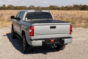 Rough Country - Hard Tri-Fold Flip Up Bed Cover 5 Foot 7 Inch Bed Toyota Tundra 2WD/4WD (07-21) Rough Country - Image 6
