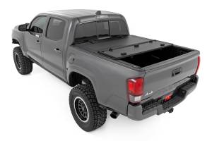 Rough Country - Hard Tri-Fold Flip Up Bed Cover 5 Foot Bed Toyota Tacoma 2WD/4WD (2016-2023) Rough Country - Image 4