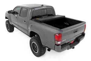 Rough Country - Hard Tri-Fold Flip Up Bed Cover 5 Foot Bed Toyota Tacoma 2WD/4WD (2016-2023) Rough Country - Image 5