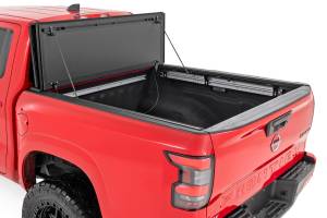 Rough Country - Hard Tri-Fold Flip Up Bed Cover 5 Foot Bed Nissan Frontier 2WD/4WD (22-26) Rough Country - Image 2