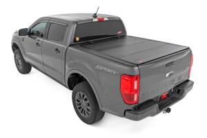 Rough Country - Hard Tri-Fold Flip Up Bed Cover 5 Foot Bed Ford Ranger 2WD/4WD (2019-2023) Rough Country - Image 3