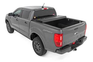 Rough Country - Hard Tri-Fold Flip Up Bed Cover 5 Foot Bed Ford Ranger 2WD/4WD (2019-2023) Rough Country - Image 5