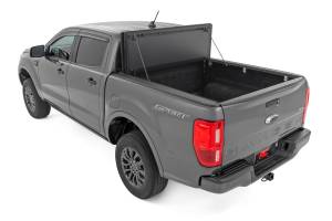 Rough Country - Hard Tri-Fold Flip Up Bed Cover 5 Foot Bed Ford Ranger 2WD/4WD (2019-2023) Rough Country - Image 6