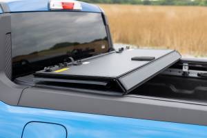 Rough Country - Hard Tri-Fold Flip Up Bed Cover 4 Foot 6 Inch Bed Ford Maverick 2WD/4WD (22-26) Rough Country - Image 6