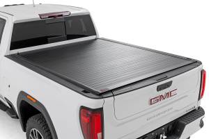 Rough Country - Hard Roll Up Bed Cover 6 Foot 9 Inch Bed Chevy/GMC Silverado/Sierra 2500HD/3500HD (20-26) Rough Country - Image 1