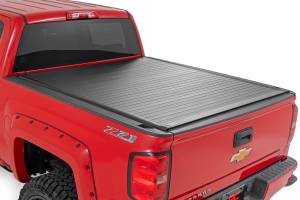 Rough Country - Hard Roll Up Bed Cover 5 Foot 9 Inch Bed Silverado/Sierra 1500 (14-18 & Classic) Rough Country - Image 1