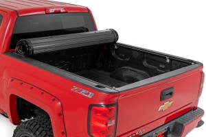 Rough Country - Hard Roll Up Bed Cover 5 Foot 9 Inch Bed Silverado/Sierra 1500 (14-18 & Classic) Rough Country - Image 2