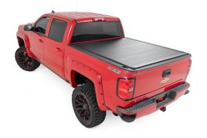 Rough Country - Hard Roll Up Bed Cover 5 Foot 9 Inch Bed Silverado/Sierra 1500 (14-18 & Classic) Rough Country - Image 3
