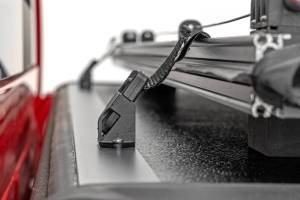 Rough Country - Hard Low Profile Bed Cover 6 Foot 9 Inch Bed Rail Caps Silverado/Sierra 2500HD/3500HD (20-26) Rough Country - Image 4