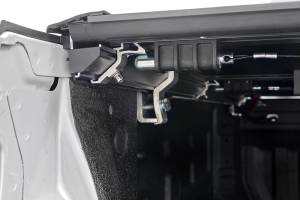 Rough Country - Hard Low Profile Bed Cover 6 Foot 7 Inch Bed Rail Cap Silverado/Sierra 1500/2500HD/3500HD (14-19 & Classic) Rough Country - Image 4