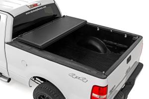 Rough Country - Hard Low Profile Bed Cover 6 Foot 7 Inch Bed Ford F-150 2WD/4WD (2004-2014) Rough Country - Image 2