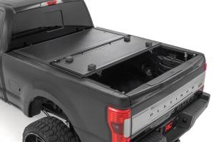 Rough Country - Hard Low Profile Bed Cover 6 Foot 10 Inch Bed Ford F-250/F-350 Super Duty (17-26) Rough Country - Image 2
