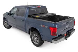Rough Country - Hard Low Profile Bed Cover 5 Foot 7 Inch Bed Ford F-150 (15-20)/Raptor (17-20) Rough Country - Image 4