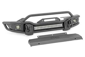 Rough Country - Front Winch Bumper Tubular Skid Plate Jeep Gladiator JT/Wrangler JK & JL/Wrangler Unlimited Rough Country - Image 2