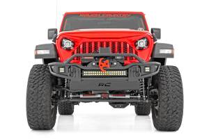 Rough Country - Front Winch Bumper Tubular Skid Plate Jeep Gladiator JT/Wrangler JK & JL/Wrangler Unlimited Rough Country - Image 3