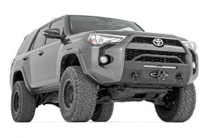 Rough Country - Front Bumper Hybrid 20 Inch Black LED Amber Toyota 4Runner 2WD/4WD (14-24) Rough Country - Image 5
