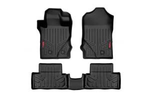 Rough Country - Floor Mats Front & Rear Ford Bronco (2 Door) 4WD (2021-2025) Rough Country - Image 1