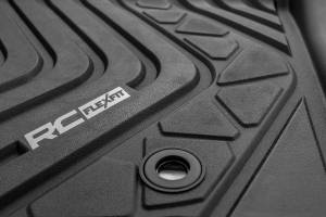 Rough Country - Flex-Fit Floor Mats Front Toyota Tacoma 2WD/4WD (2016-2023) Rough Country - Image 2