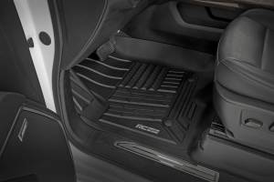 Rough Country - Flex-Fit Floor Mats Front Bucket Silverado/Sierra 1500/2500HD/3500HD (19-26) Rough Country - Image 2