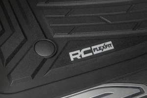 Rough Country - Flex-Fit Floor Mats Front Bucket Silverado/Sierra 1500/2500HD/3500HD (19-26) Rough Country - Image 4
