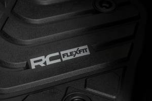 Rough Country - Flex-Fit Floor Mats Front and Rear Toyota Tacoma 2WD/4WD (2016-2023) Rough Country - Image 4